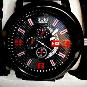 Gift Set- Color coordinated Watch and Bracelet Set